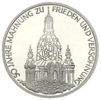 Dresden 10 DM Münzen Frauenkirche Münzhändler