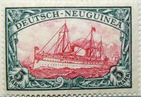 Deutsche Kolonien Neu Guinea 5 Mark