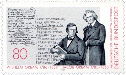 Briefmarke Göttingen Gebrüder Grimm