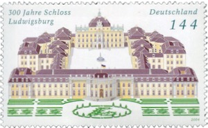Ludwigsburg 300 Jahr Schloß Briefmarke