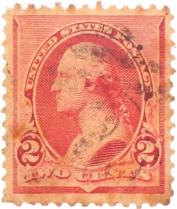 USA 1890 2 Cent Washington