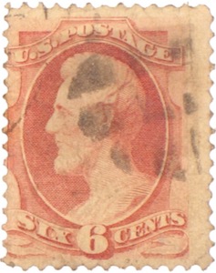 USA Banknote Stamps Lincoln 1870