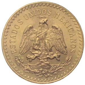 50 Pesos Mexiko 37,5 gr oro puro 