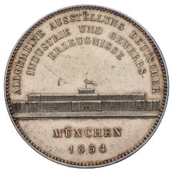 Doppeltaler 1854 Bayern Maximilian II. München