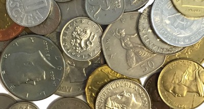 ausländische Münzen umtauschen