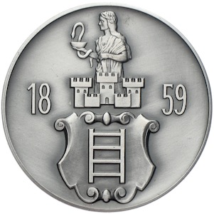 Medaille 125 Jahre Stadt Bad Oeynhausen 