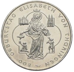 10 Euro Elisabeth von Thüringen