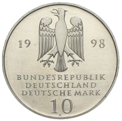10 Mark Frankesche Stiftungen 1998