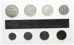 DDR Kursmünzensatz in Stempelglanz