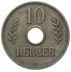 Deutsch Ostafrika 10 Heller 1911