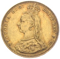 Sovereign Pfund Grossbritannien 1876