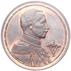 Medaille Wilhelm II Militair-Brieftaubenwesen