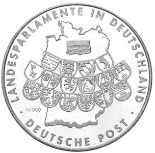 Mainz Silbermedaille Landeshauptstadt