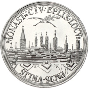 Münster Medaille Westfälischer Frieden 1648 NP