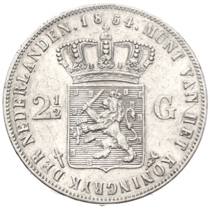 Rijksdaalder 2 1/2 Gulden Niederlande