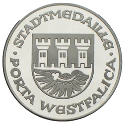 Porta Westfalica Medaille