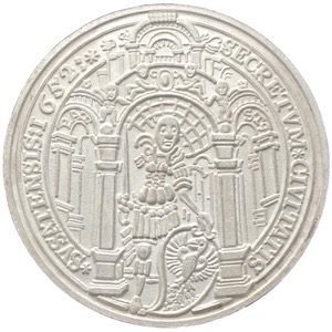 Medaille Stadtsiegel von Soest 1652