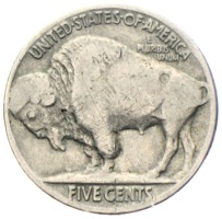 USA 5 Cent Buffalo Nickel 1935