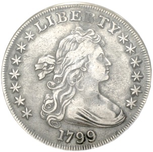 USA Draped Bust Dollar 1799 Silverdollar