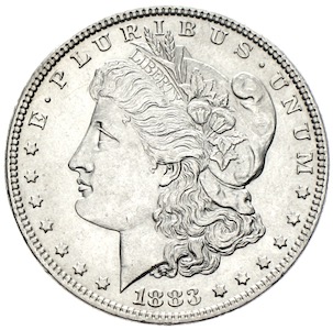 USA Morgan Silberdollar 1883 US-Dollar