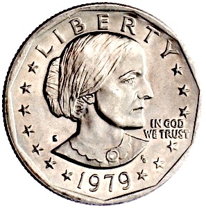 USA Susan B. Anthony Dollar 1979