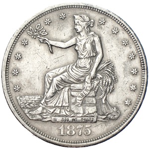 USA Trade Dollar 1875