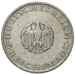 3 Reichsmark Gotthold Ephraim Lessing 1929