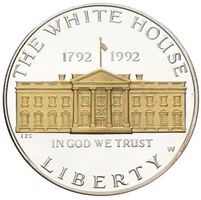 USA Dollar 200 Jahre Weisses Haus