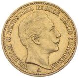 20 Mark Goldmünze Preussen Wilhelm II.