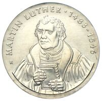 Gedenkmünzen der DDR - 20 Mark Martin Luther 1983