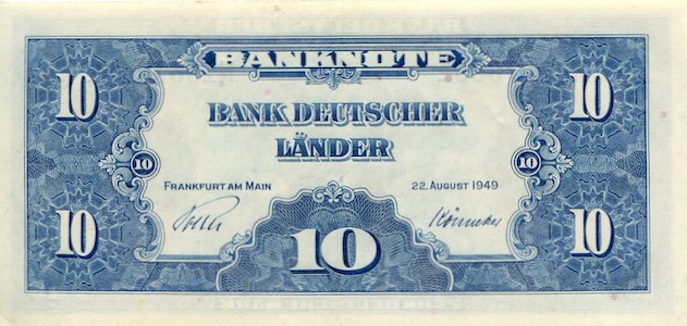 10 Mark Bank deutscher Länder