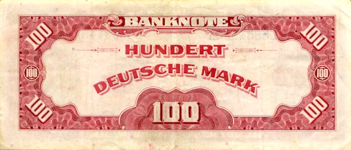 100 Mark Bank deutscher Länder 1948