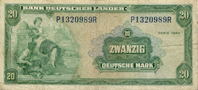 20 Mark Bank deutscher Länder 1948