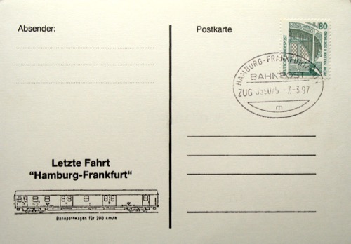 Bahnpost 1997
