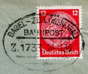 Bahnpost Zug 1733
