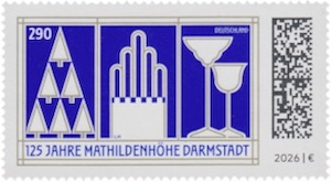 Darmstadt Briefmarke