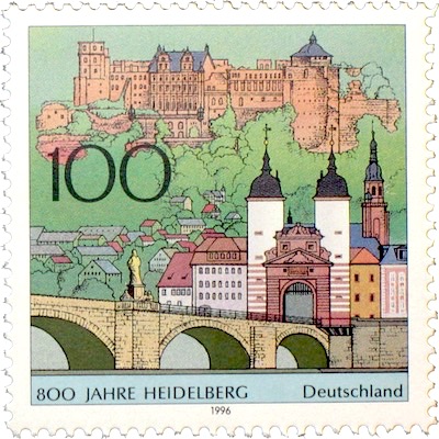 Heidelberg Sondermarke 800 Jahre