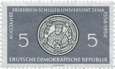 Jena Briefmarke 400 Jahre Universität