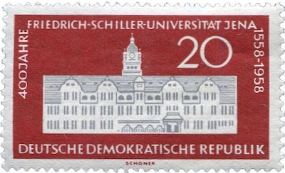 Jena Briefmarke Universität 400 Jahre