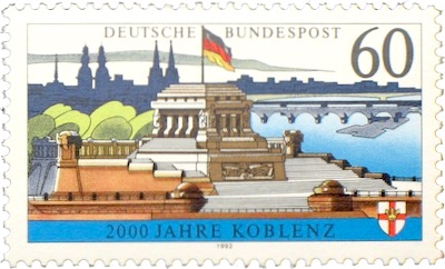 Koblenz Briefmarke 2000 Jahre