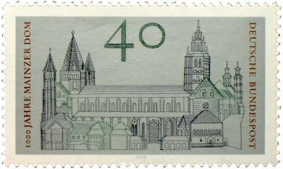Mainz Sondermarke 1975 Deutsche Bundespost