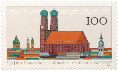 München 1994 Sondermarke der Deutschen Bundespost