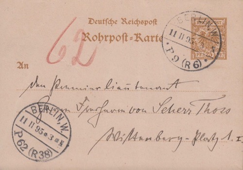 Rohpost-Karte