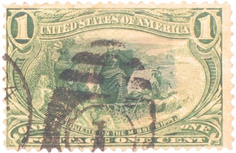 Trans Mississippi Issue 1898 1 Cent