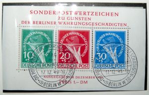 Berlin Block 1 Währungsgeschädigte