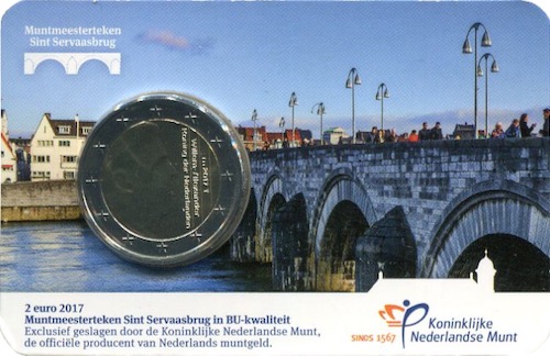 2 Euro Coincard Niederlande 2017