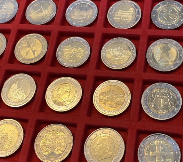 2 Euro Gedenkmünzen-Sammlung