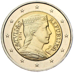 Die Münzen von Lettland