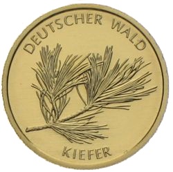 20 Euro Gedenkmünzen Deutscher Wald Kiefer