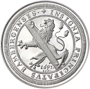 Bamberg Taler 1693 Nachprägung